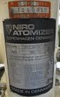 Used- GEA Niro Spray Dryer, Model P-6.3, 304 Stainless Steel.
