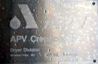 Used Stainless Steel APV Crepaco Gas Heated Spray Dryer