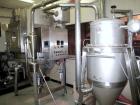 Used APV Anhydro Electrically Heated Pilot Spray Drying Plant, Model PSD 52, 316 Stainless Steel. Heat consumption at 350 deg.c. is 12 kw. 39.3