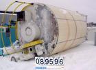 Used Anhydro Gas Heated Spray Dryer, Size Number 5/6, Type III-AK, 304 Stainless Steel. Approximate 9' diameter x 13' straight side x 9' coned bottom chamber. Inlet air temp 662 deg F, outlet air tem...