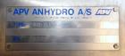 Usado- Secador por pulverización Anhydro APV, modelo Lab S-1, acero inoxidable 304. Calentado eléctricamente. Evaporación no...