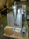 Used Anhydro MicraSpray Model MS 400 Spray Dryer System, Stainless Steel. Max, inlet temperature: 325 DEG. C (617 DEF F), Max. Water Evaporation 37 KG/H (81 LBS/HR). Includes feed pump, feed tank, wa...