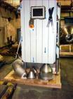 Used Anhydro MicraSpray Model MS 400 Spray Dryer System, Stainless Steel. Max, inlet temperature: 325 DEG. C (617 DEF F), Max. Water Evaporation 37 KG/H (81 LBS/HR). Includes feed pump, feed tank, wa...