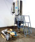 Used Bowen Engineering #1 Tower Spray Dryer, 304 Stainless Steel.  30” Diameter x 72