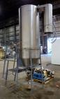Used Bowen Engineering #1 Tower Spray Dryer, 304 Stainless Steel.  30” Diameter x 72