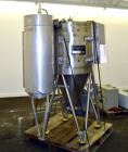 Used Bowen Engineering Electrically Heated Laboratory Spray Dryer, Model BLSA, 316 Stainless Steel. 30” Diameter x 28-1/2