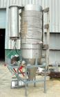 Used Bowen Engineering #1 Tower Spray Dryer, 316 stainless steel. 30
