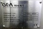 Used Stainless Steel GEA Niro Mobile Minor Spray Dryer