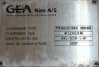 Used GEA Niro A/S Production Minor FSD Fluidized Spray Dryer.