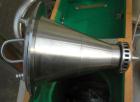 Used Niro Atomizer Mobile Minor Spray Dryer, 316 Stainless Steel. Approximately 1 to 7 kilograms an hour (2.2 to 15.4 pounds) water evaporation capacity. Electrically heated chamber 32