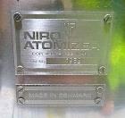 Used Niro Mobile Minor Spray Dryer – Stainless Steel | With Atomizer | Serial #1952