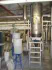 Used Niro/Bowen #1 Tower Gas Heated Spray Dryer, 316 stainless steel. Approximately 30'' diameter x 74' straight side x 36'' coned bottom chamber. Inlet air temp 500 deg C maximum. Airflow 250 cfm at...