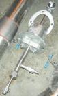 Used Niro/Bowen #1 Tower Gas Heated Spray Dryer, 316 stainless steel. Approximately 30'' diameter x 74' straight side x 36'' coned bottom chamber. Inlet air temp 500 deg C maximum. Airflow 250 cfm at...