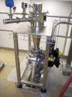 Used Niro Pharma spray dryer, model PSD-4, all stainless steel construction. The dryer is rated for 62 Kilos/ hour - 30% Solids.  Includes supply fan, process heater, receiver, condenser, primary cyc...