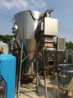 Used Niro Production Minor Spray Dryer, Size: 1.2 meter x .8 meter (3.94' diameter x 31.5