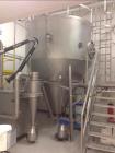 Used GEA Niro Spray Dryer, Model SD6.3R, 316 Stainless steel interior, 304 stai
