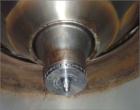Used Niro Spray Dryer, Type VSD 12.5 R/N. Material of construction is AISI 316 stainless steel on product contact parts.AISI 304 stainless steel on the outside parts.44-220 lbs/hour (20-100 kgs/hour)...