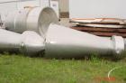 Used Niro spray tower/spray dryer. 23' diameter x 41' tall, 304 stainless steel construction. Main chamber is double walled and insulated. Unit has a fluid bed unit with three steam coil heater units...