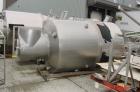 Used Niro spray tower/spray dryer. 23' diameter x 41' tall, 304 stainless steel construction. Main chamber is double walled and insulated. Unit has a fluid bed unit with three steam coil heater units...