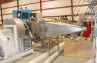 Used Niro spray tower/spray dryer. 23' diameter x 41' tall, 304 stainless steel construction. Main chamber is double walled and insulated. Unit has a fluid bed unit with three steam coil heater units...