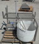 Used Niro Versitile Utility Spray Dryer, 304 stainless steel. Up to 10 to 25 kilograms an hour (22-55#) evaporation capacity. Electrically heated chamber 48