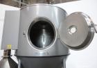 Used Niro Versatile Utility Spray Dryer, 316 Stainless Steel. Up to 10 to 15 kilograms an hour (22 to 33 pounds) evaporation capacity. Gas fired air heated chamber 48