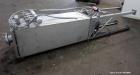Used Niro Versatile Utility Spray Dryer, 316 Stainless Steel. Up to 10 to 15 kilograms an hour (22 to 33 pounds) evaporation capacity. Gas fired air heated chamber 48