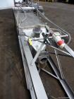 Used Niro Versatile Utility Spray Dryer, 316 Stainless Steel. Up to 10 to 15 kilograms an hour (22 to 33 pounds) evaporation capacity. Gas fired air heated chamber 48