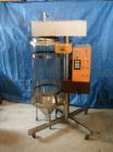 Used Yamato Laboratory Spray Dryer, Model DL-41. Glass drying chamber 45 cm diameter x 100 cm high, nozzle spray system, approximate 3 liter/hour water evaporation rate, temperature control 40 deg C ...