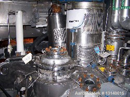 Used- 3V Inc Cogeim Agitated Jacketed Vacuum Hastelloy Pan Dryer