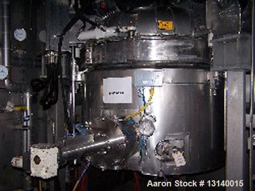 Used 3V Inc Cogeim Agitated Jacketed Vacuum Hastelloy Pan Dryer