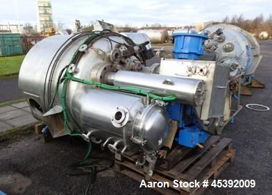 Used Guedu Hastelloy Vacuum Pan Dryer, Model GRD1600T