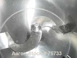 USED: Guedu /Jaygo pan dryer, model 90 N0/P0, 316L stainless steel product contact areas. Nominal capacity 104 liters (3.7 cu ft). Vessel 21-5/8" diameter x 18-1/8" deep, rated FV at 330 deg F, fully...