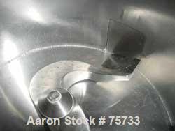USED: Guedu /Jaygo pan dryer, model 90 N0/P0, 316L stainless steel product contact areas. Nominal capacity 104 liters (3.7 cu ft). Vessel 21-5/8" diameter x 18-1/8" deep, rated FV at 330 deg F, fully...