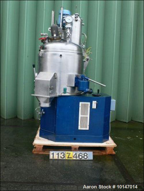 Used- Stainless Steel Guedu Universal Mixer/Dryer, Type 90 NO/PO