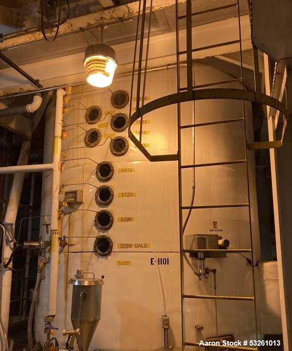 High-Capacity Steam Calandria Vacuum Evaporator – 1,060 Cu. Ft. Strike Capacity, 316L Stainless Steel
