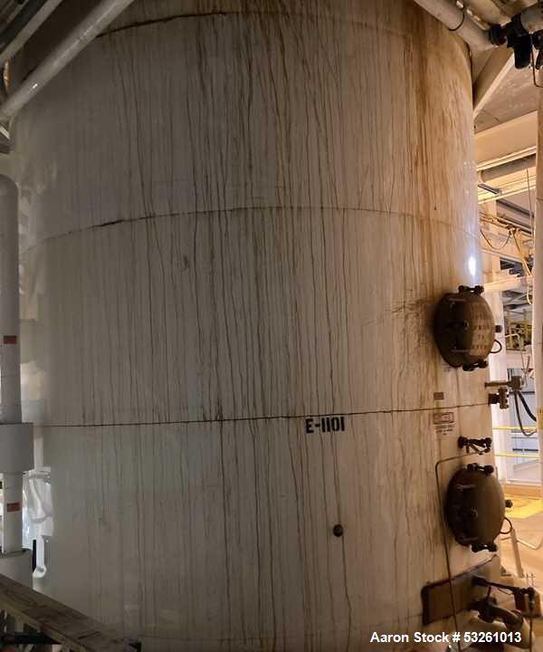 High-Capacity Steam Calandria Vacuum Evaporator – 1,060 Cu. Ft. Strike Capacity, 316L Stainless Steel