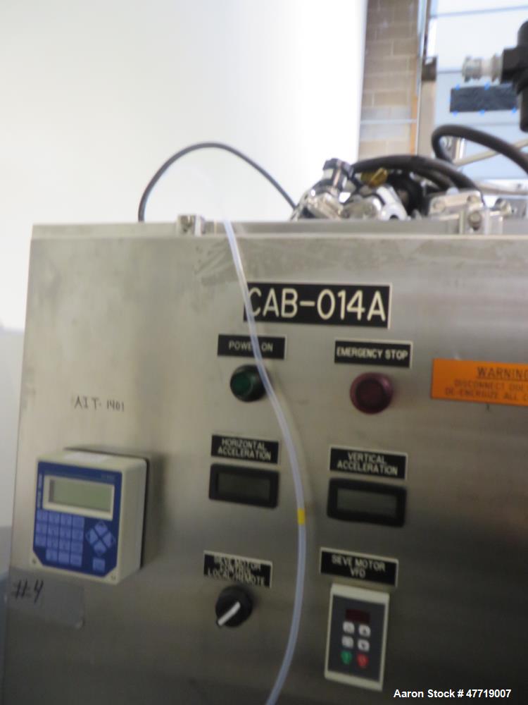 Used Sweco PharmASep Vibro-Energy Filter Dryer, Model PH46Y30