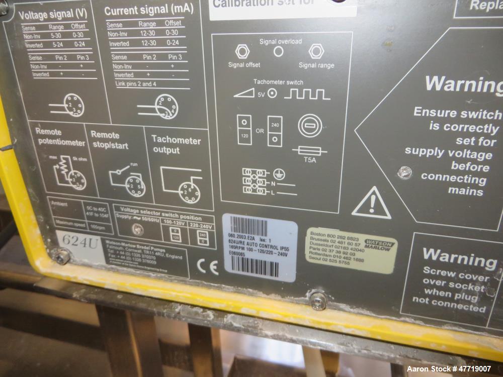 Used Sweco PharmASep Vibro-Energy Filter Dryer, Model PH46Y30