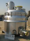 USED: Guedu pan dryer, Hastelloy C-22 contact areas. 1500 to 3000 liter working capacity, 4500 liter total. Vessel is 82