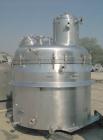USED: Guedu pan dryer, Hastelloy C-22 contact areas. 1500 to 3000 liter working capacity, 4500 liter total. Vessel is 82
