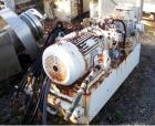 Used- 3V Inc Cogeim Agitated Jacketed Vacuum Hastelloy Pan Dryer