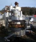 Used- 3V Inc Cogeim Agitated Jacketed Vacuum Hastelloy Pan Dryer