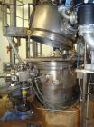 Used Comber TurboDry Agitated Vacuum Pan Dryer, Model TD300, Hastelloy. Approximately 300 litre capacity. Internal rated full vacuum design pressure at 125 deg C (257 F). Sainless steel external jack...
