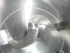 USED: Guedu /Jaygo pan dryer, model 90 N0/P0, 316L stainless steel product contact areas. Nominal capacity 104 liters (3.7 cu ft). Vessel 21-5/8