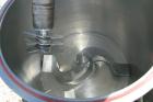 USED: Guedu pan dryer, model GD-100, 316L stainless steel product contact areas. Nominal capacity 104 liters (3.7 cu ft). Vessel 21-5/8