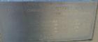 USED: Guedu pan dryer, Hastelloy C-22 contact areas. 1000 to 2000 liter working capacity, 3000 liter total. Vessel is 68