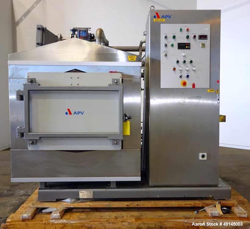 Used- APV Vacuum Cooler, Model Vacuum Cooler, 304 Stainless Steel.