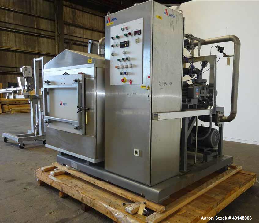 Used- APV Vacuum Cooler, Model Vacuum Cooler, 304 Stainless Steel.