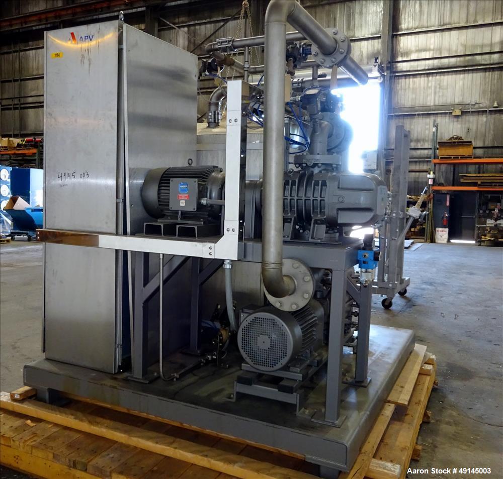 Used- APV Vacuum Cooler, Model Vacuum Cooler, 304 Stainless Steel.